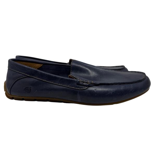 Born Marcel Driving Loafer Navy Men's 10.5 - Picture 1 of 9